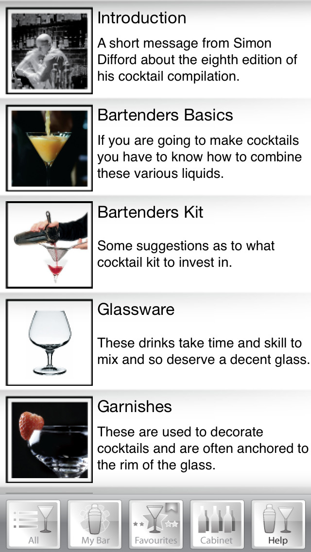 Diffords Cocktails #8 screenshot1