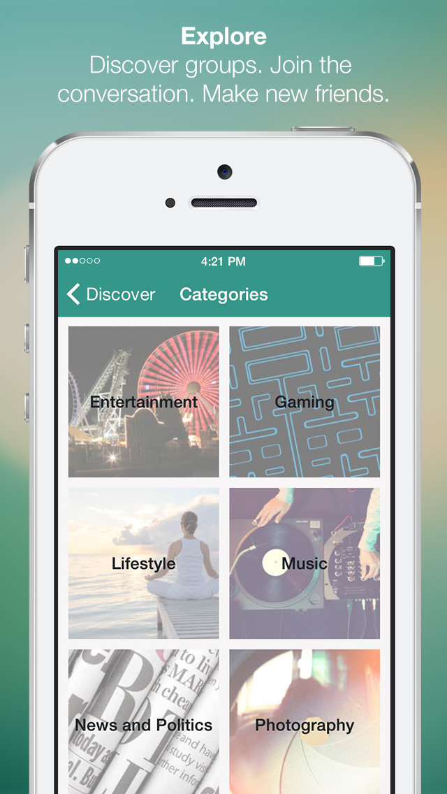 Palringo - Group messenger: chat, share and play games with like-minded peopleのおすすめ画像1