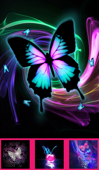 蝶のファッションの壁紙 Iphoneアプリ Applion
