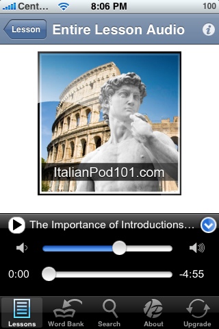 Free Pocket Italian - Beginner free app screenshot 1