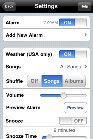 Alarm Clock + free app screenshot 4