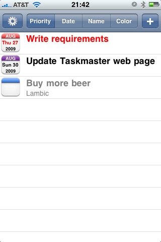 Taskmaster - A Simple ToDo List free app screenshot 1