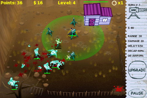 Zombie Attack! Free free app screenshot 1