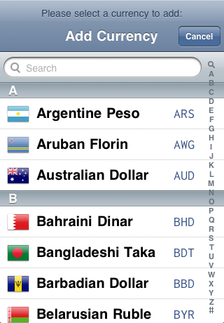 Currency free app screenshot 3