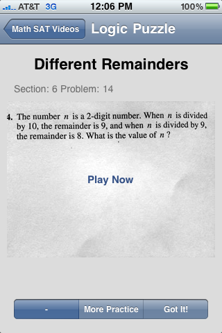 SAT Math Tutor free app screenshot 4
