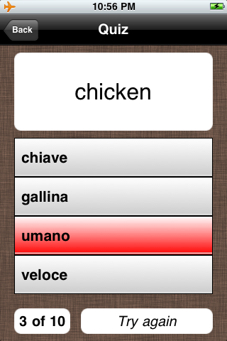 Learn Italian Quick free app screenshot 4