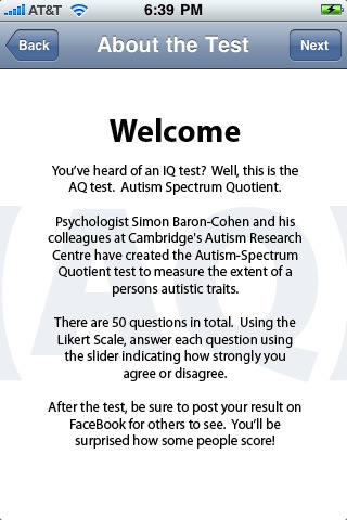 Autism Spectrum Screening Questionnaire For Adults
