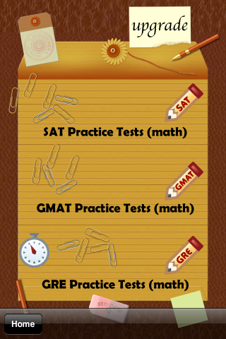 SAT GMAT GRE Practice (math) free app screenshot 4