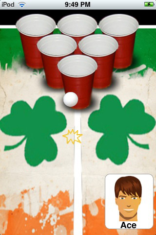 Beer Pong Flick free app screenshot 1