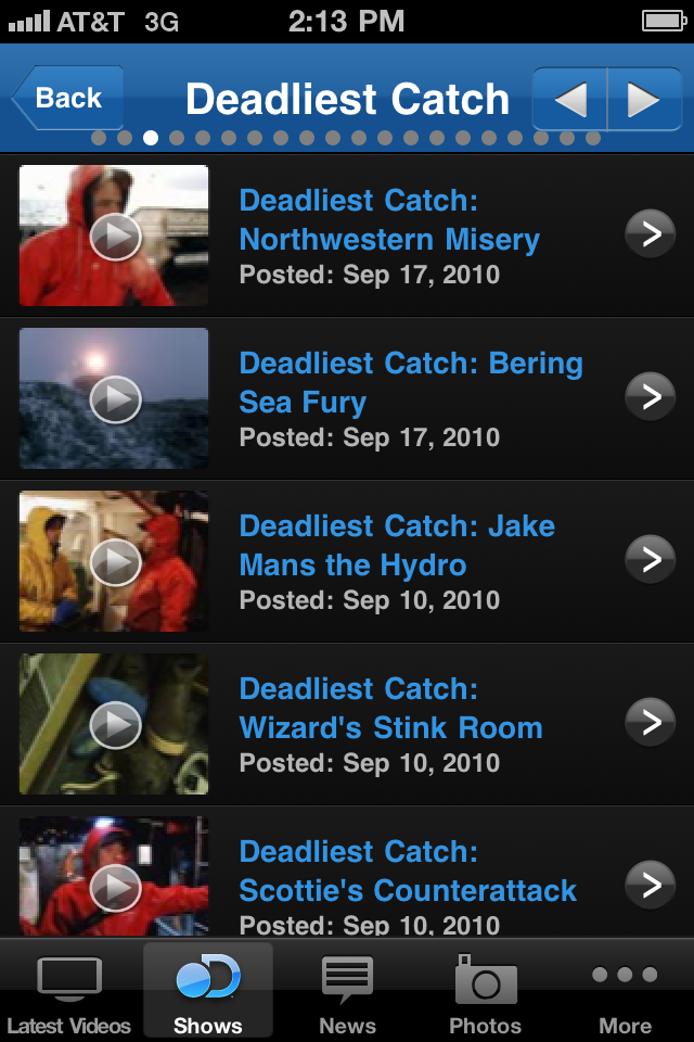 Discovery Channel free app screenshot 2