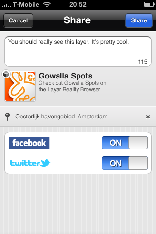 Layar Reality Browser - Augmented Reality software free app screenshot 4