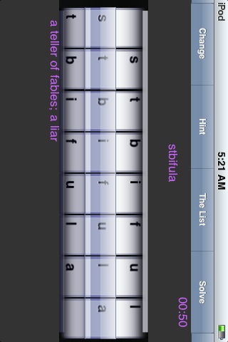 SAT Word Scramble