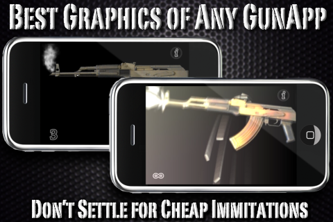 iGun Pro LITE - The Original Gun Application free app screenshot 1