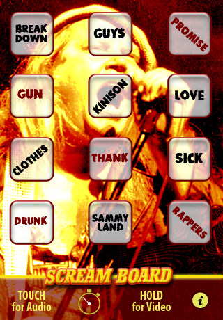 Sam Kinison - Scream Board, free app screenshot 2