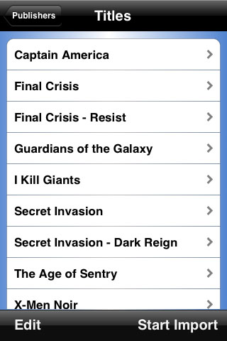 Pull Lists free app screenshot 4