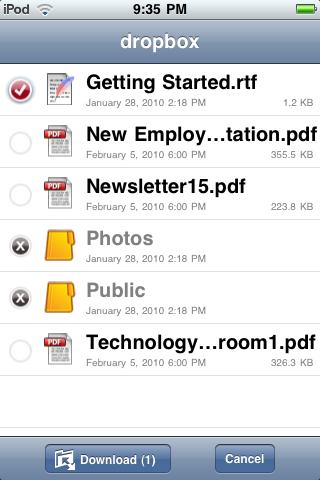 Quickoffice Connect free app screenshot 3