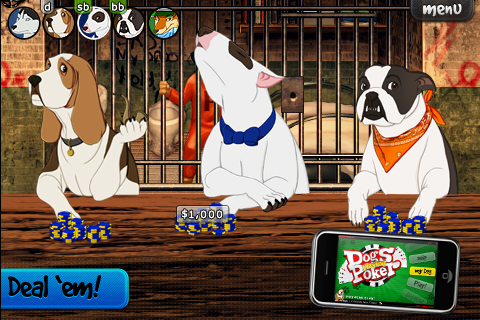 Dogs Playing Poker