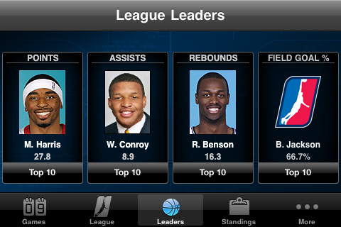 NBA D-League Center Court free app screenshot 3