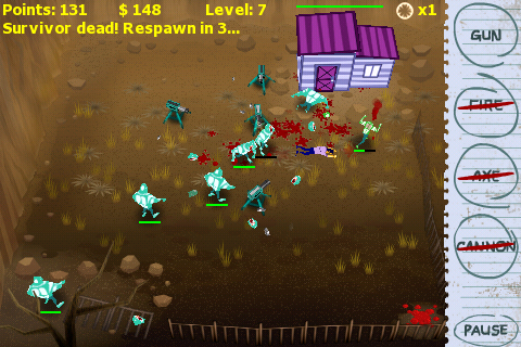 Zombie Attack! Free free app screenshot 3