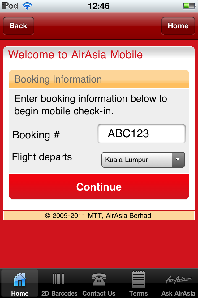 AirAsia free app screenshot 3