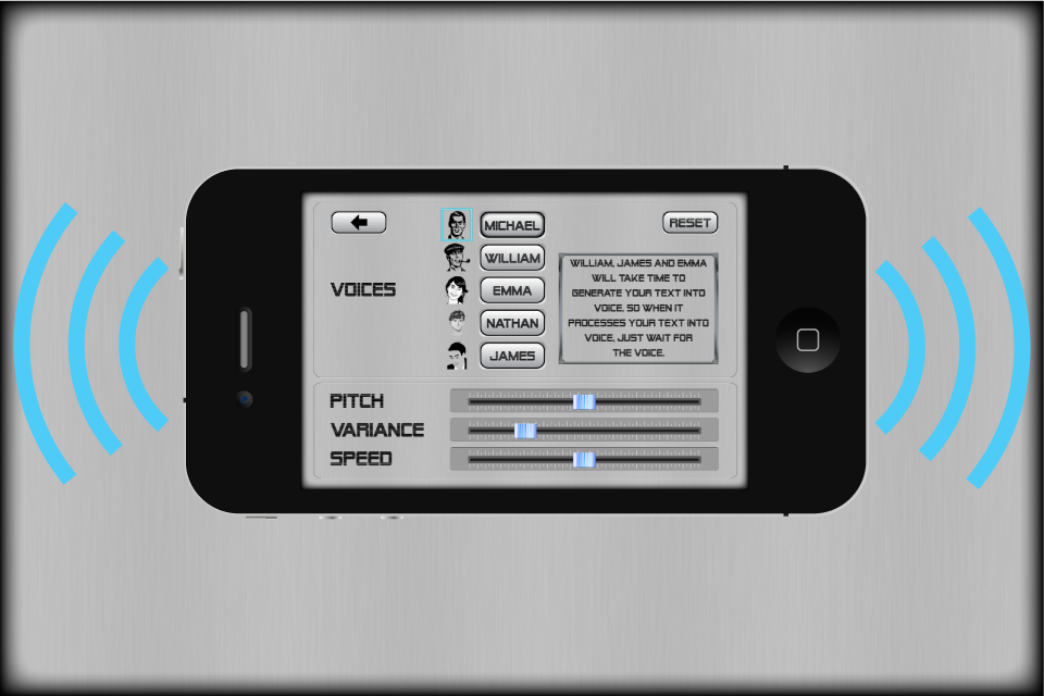 Voice Generator free app screenshot 3