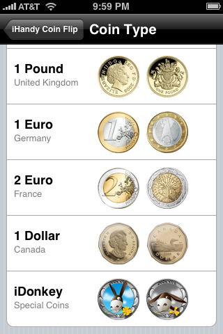 Coin Flip Free free app screenshot 4