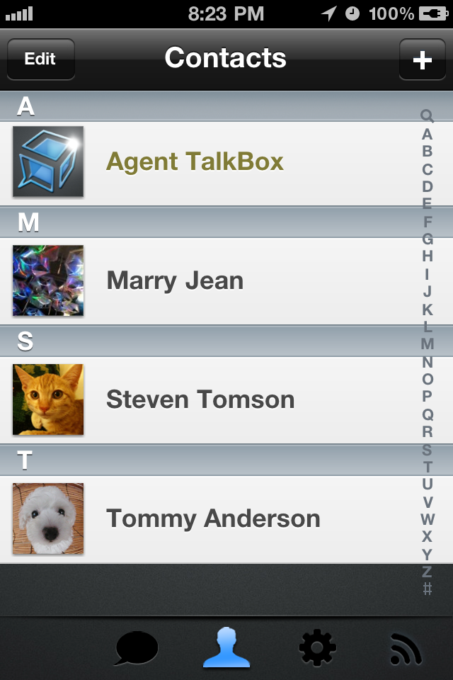 TalkBox Voice Messenger free app screenshot 3