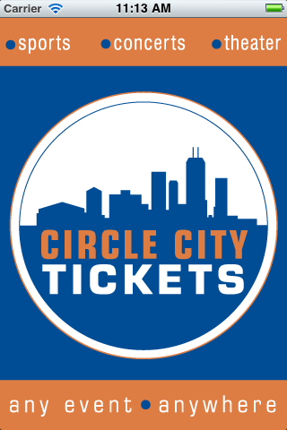Circle City Tickets free app screenshot 1