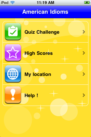 American Idioms Challenge free app screenshot 1