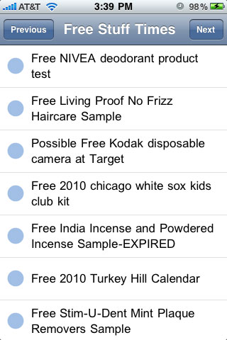 FreeStuffTimes free app screenshot 1