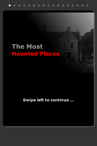 Most Haunted Places free app screenshot 1