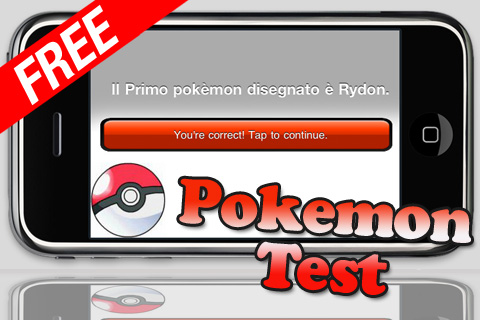 Pokemon Test FREE free app screenshot 1