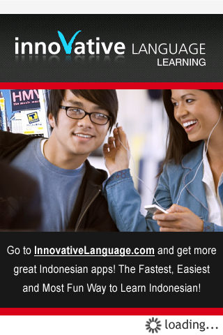 Learn Free Indonesian Vocabulary - Gengo Audio Flashcards free app screenshot 1