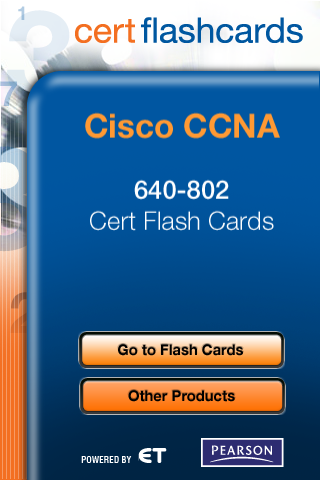 Cisco CCNA 640-802 Cert Flash Cards free app screenshot 2