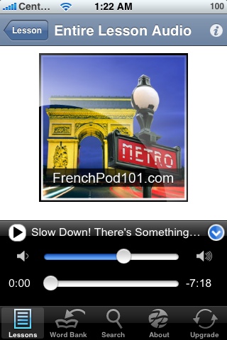 Free Pocket French - Beginner free app screenshot 1