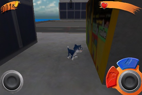 Action Cat 3D Free free app screenshot 1