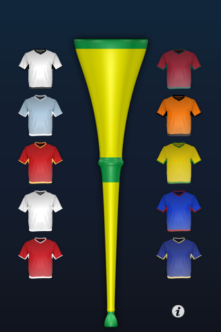 Vuvuzela 2010 free app screenshot 3