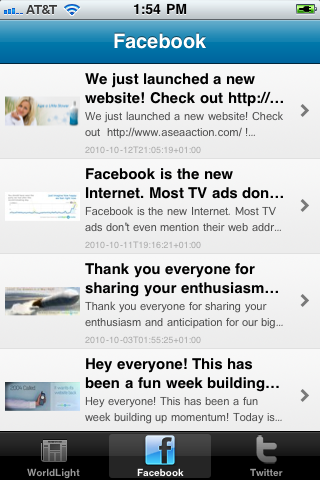 Worldlight Media Web Design Blog free app screenshot 3