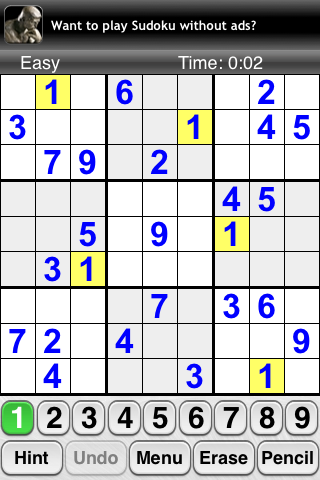 Sudoku Joy free app screenshot 2