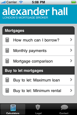 UK Mortgage Calculators free app screenshot 1