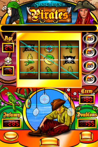 Slot Life - Pirates Lite free app screenshot 2