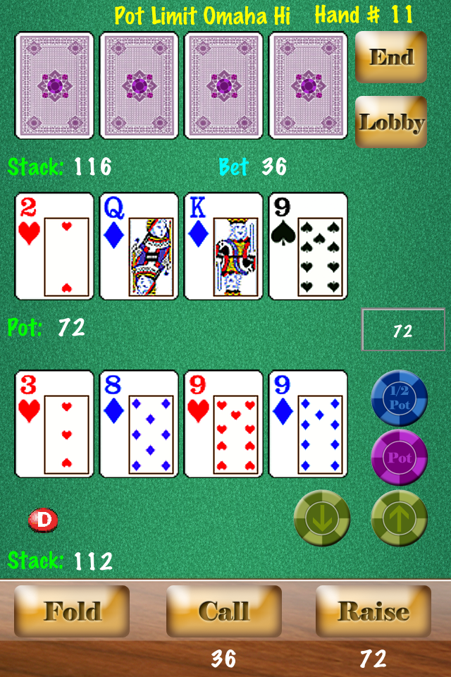 Headsup Poker (Hold'em, Blackjack, Omaha)