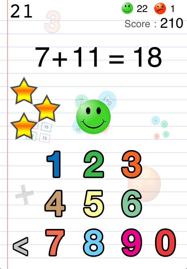 AB Math Lite - fun game for kids and grownups free app screenshot 2