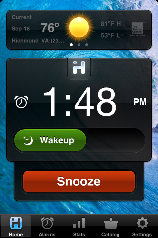 iHome+Sleep, the alarm clock app from the experts on alarm clocks free app screenshot 3