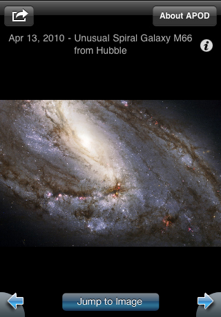 Astronomy Picture of the Day free app screenshot 1