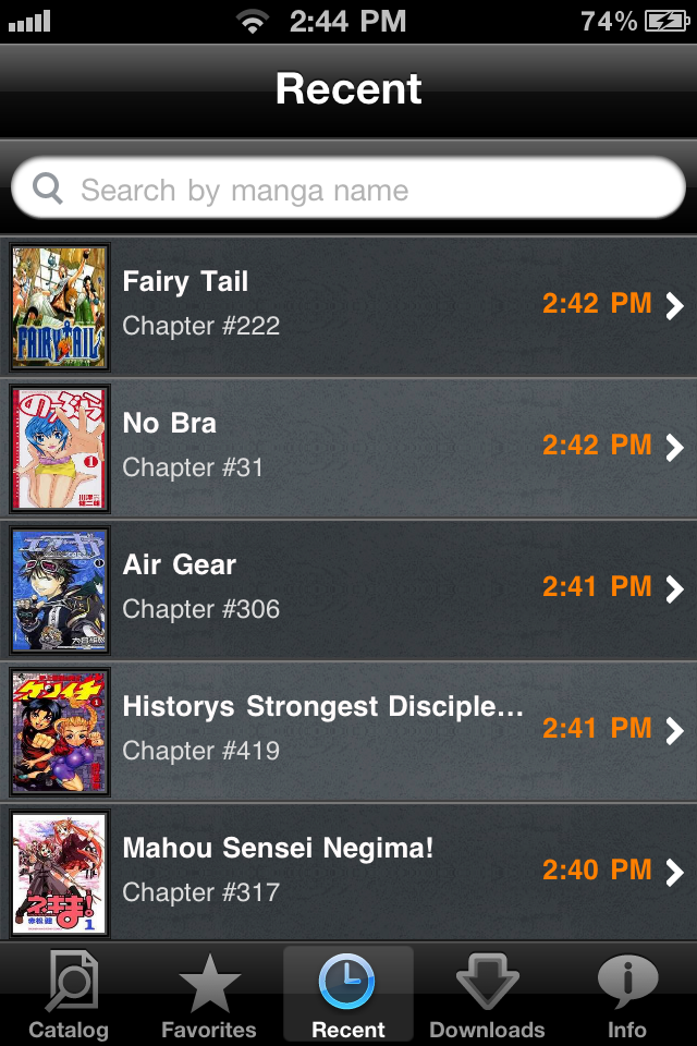 Manga Rock - The ultimate manga viewer free app screenshot 4