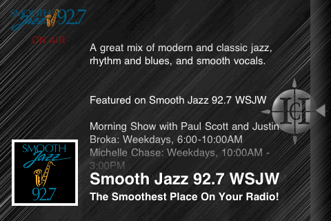 Smooth Jazz 92.7 WSJW free app screenshot 1