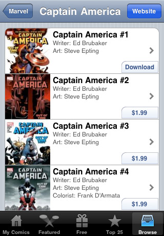 Comics free app screenshot 4