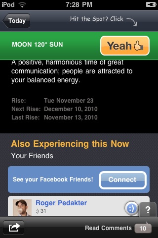 Horoscope Social & Personal Astrology free app screenshot 1