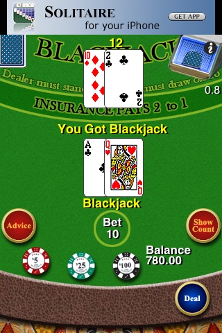 for ipod instal Blackjack Professional